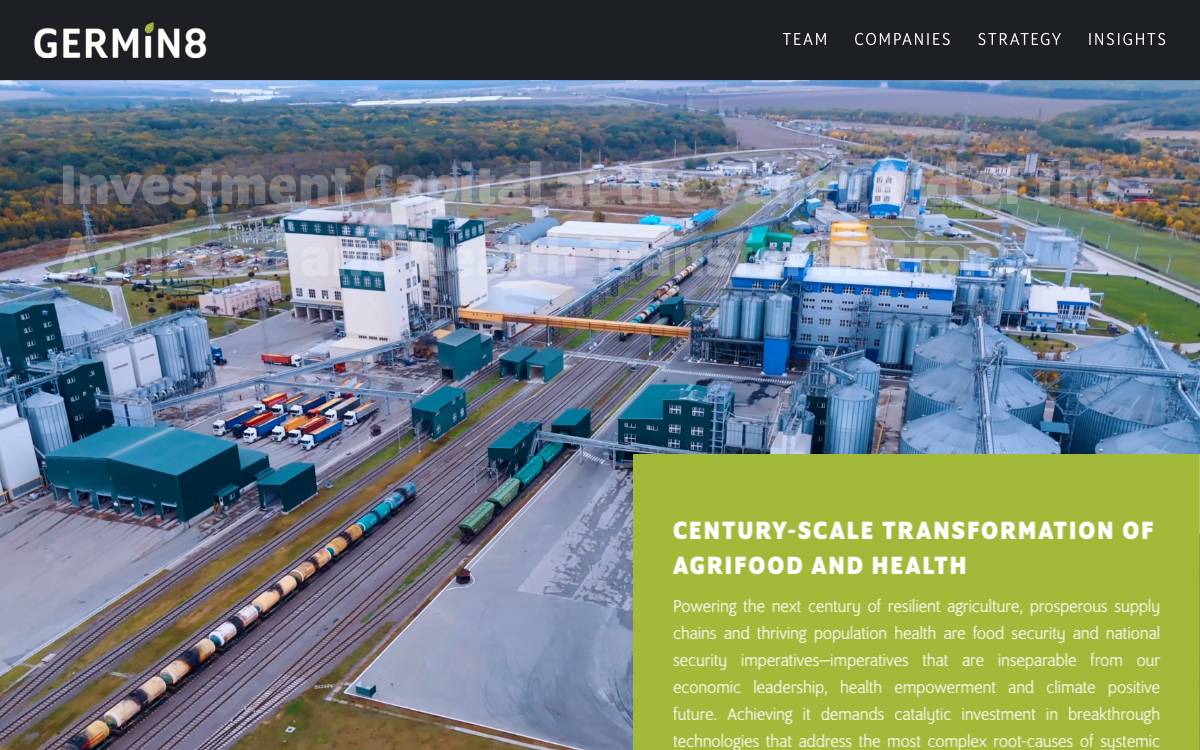 Germin8 Ventures website preview