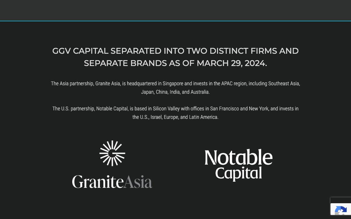 GGV Capital website preview
