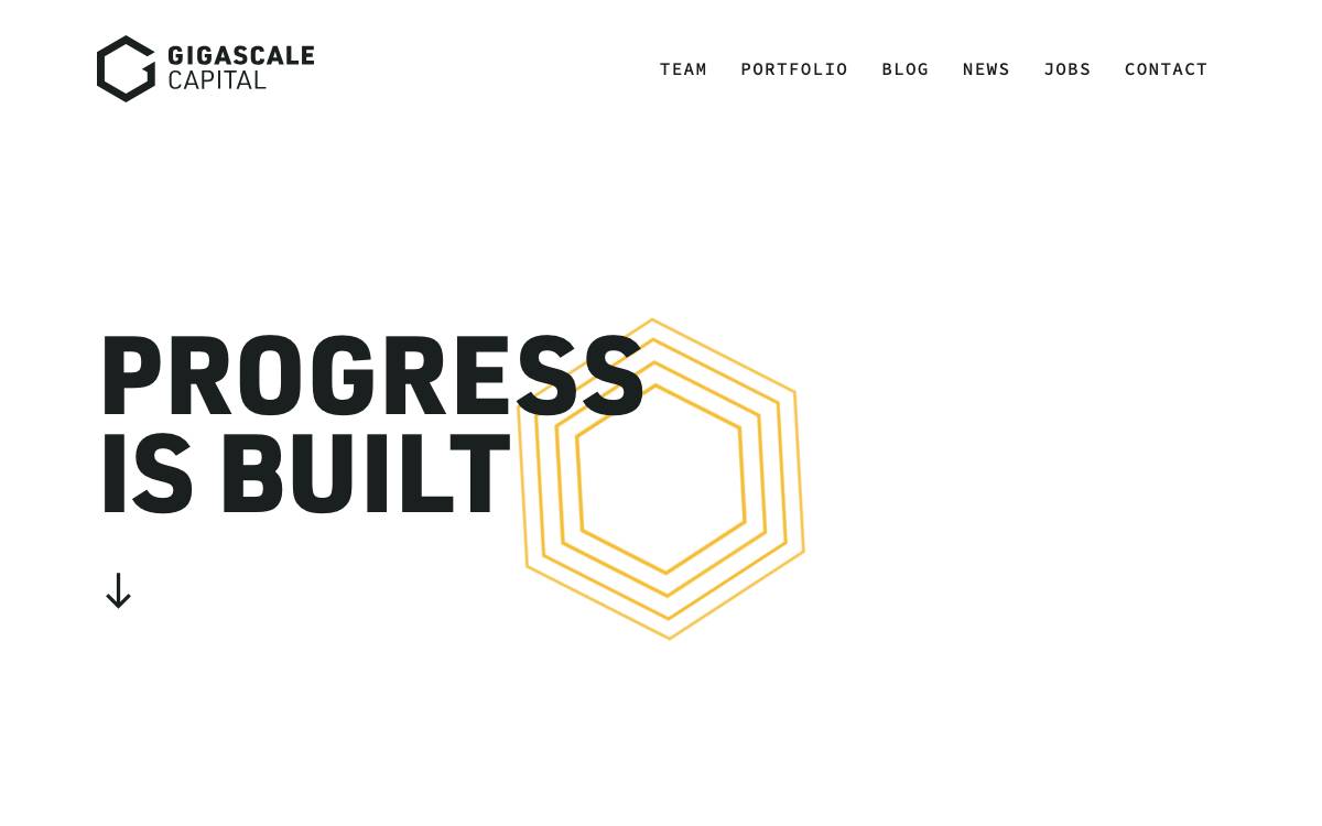 Gigascale Capital website preview