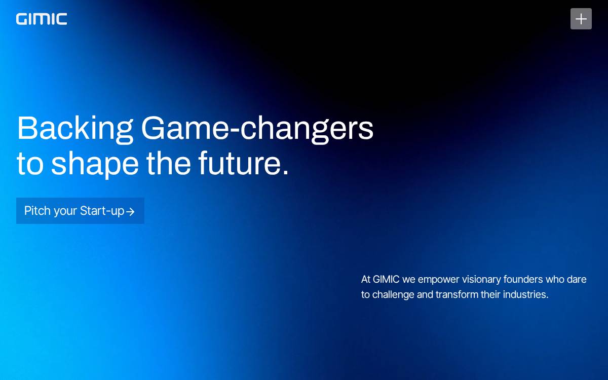 GIMIC Ventures website preview