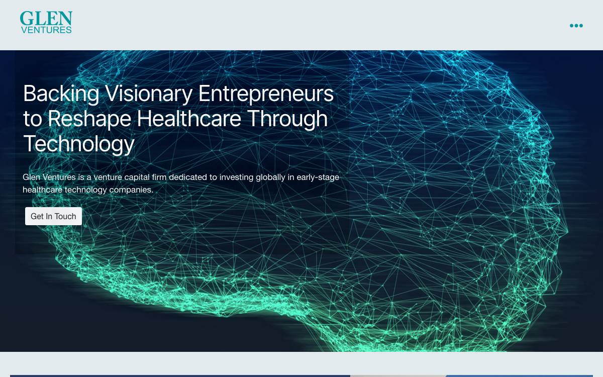 Glen Ventures website preview