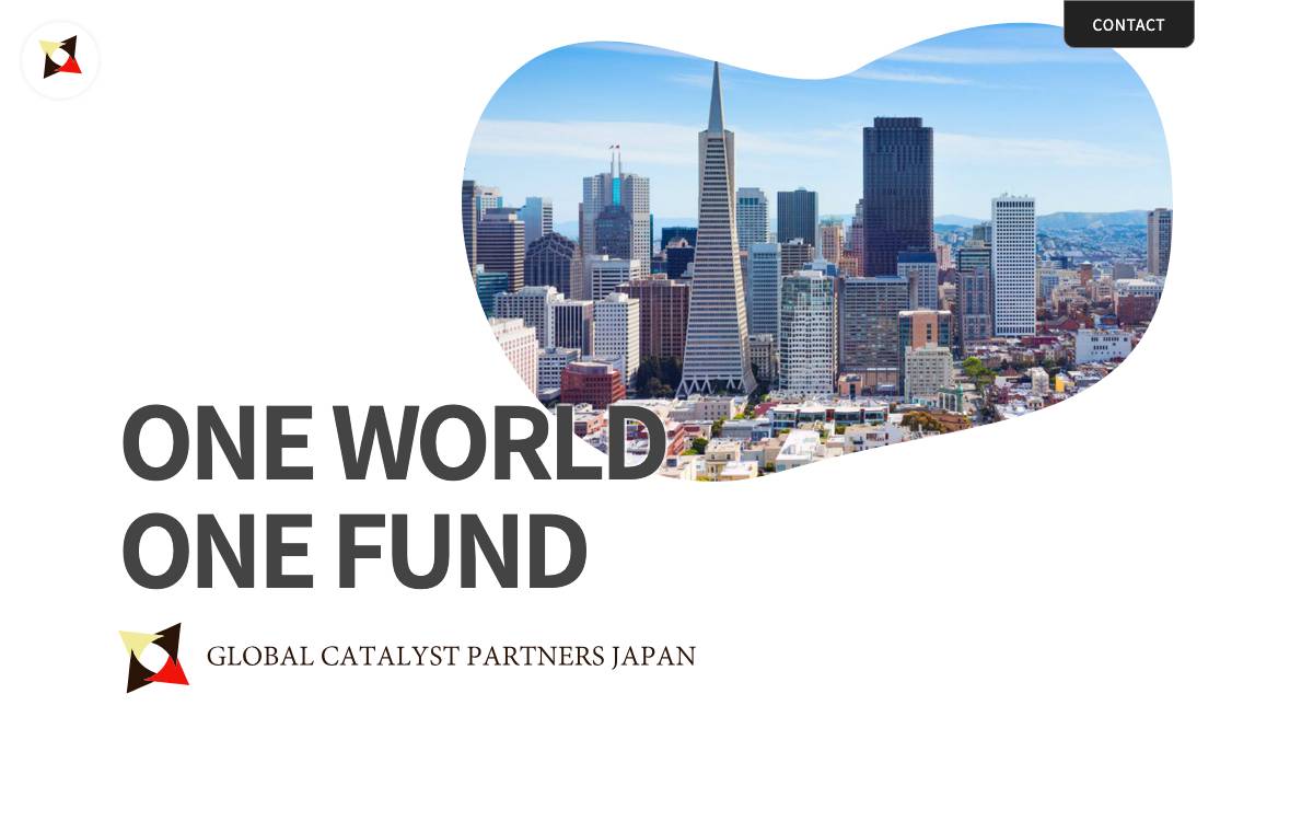 Global Catalyst Partners Japan website preview