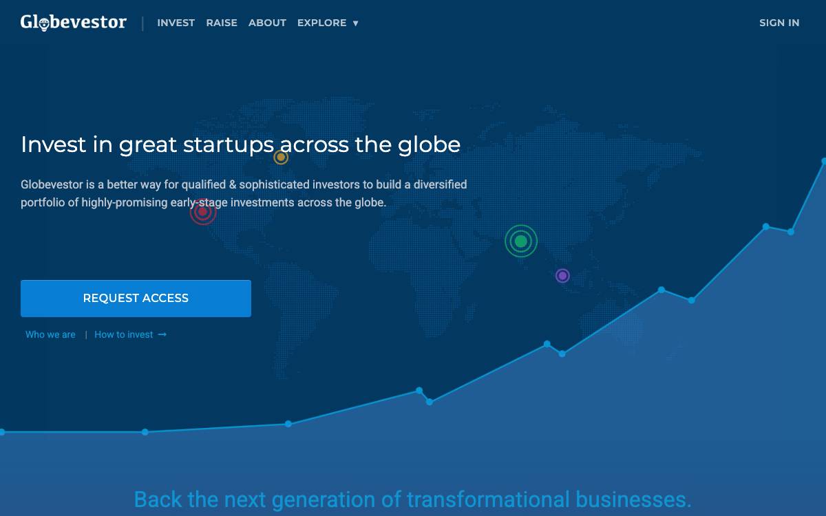 Globevestor website preview