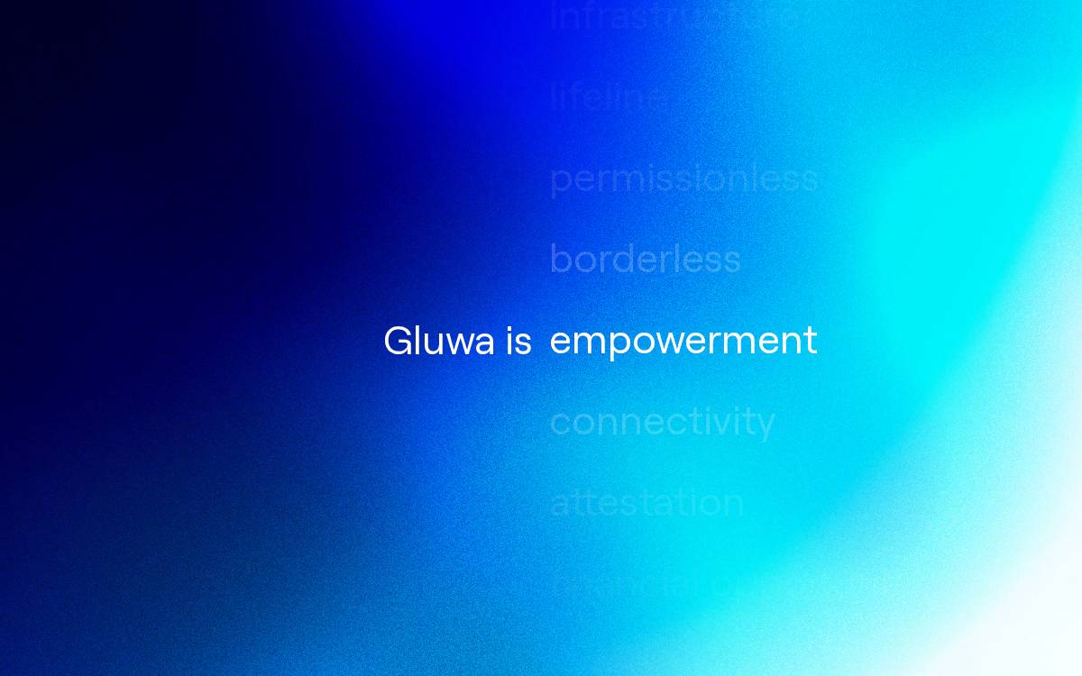 Gluwa website preview