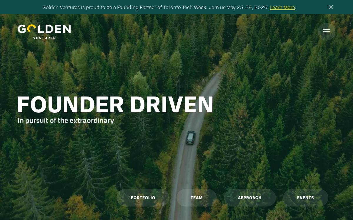 Golden Ventures website preview