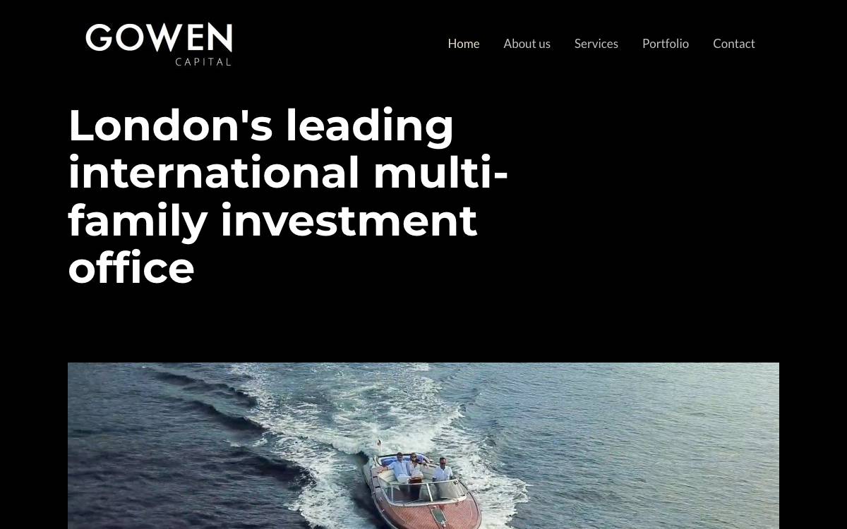 Gowen Capital website preview