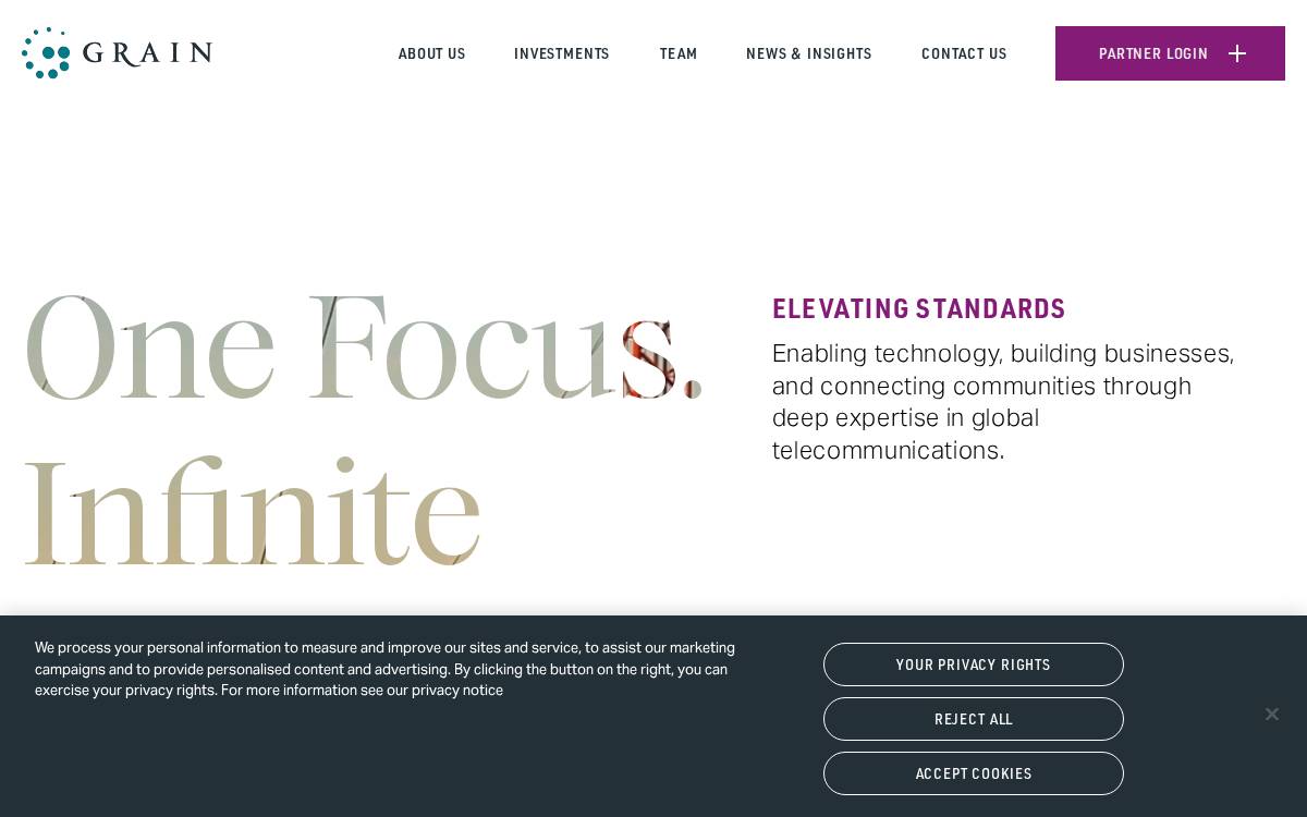 Grain Management website preview