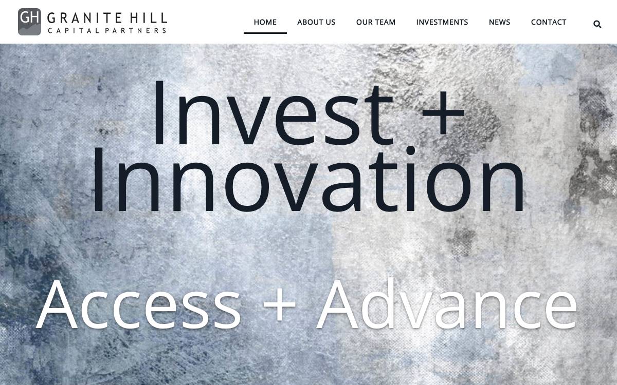Granite Hill website preview