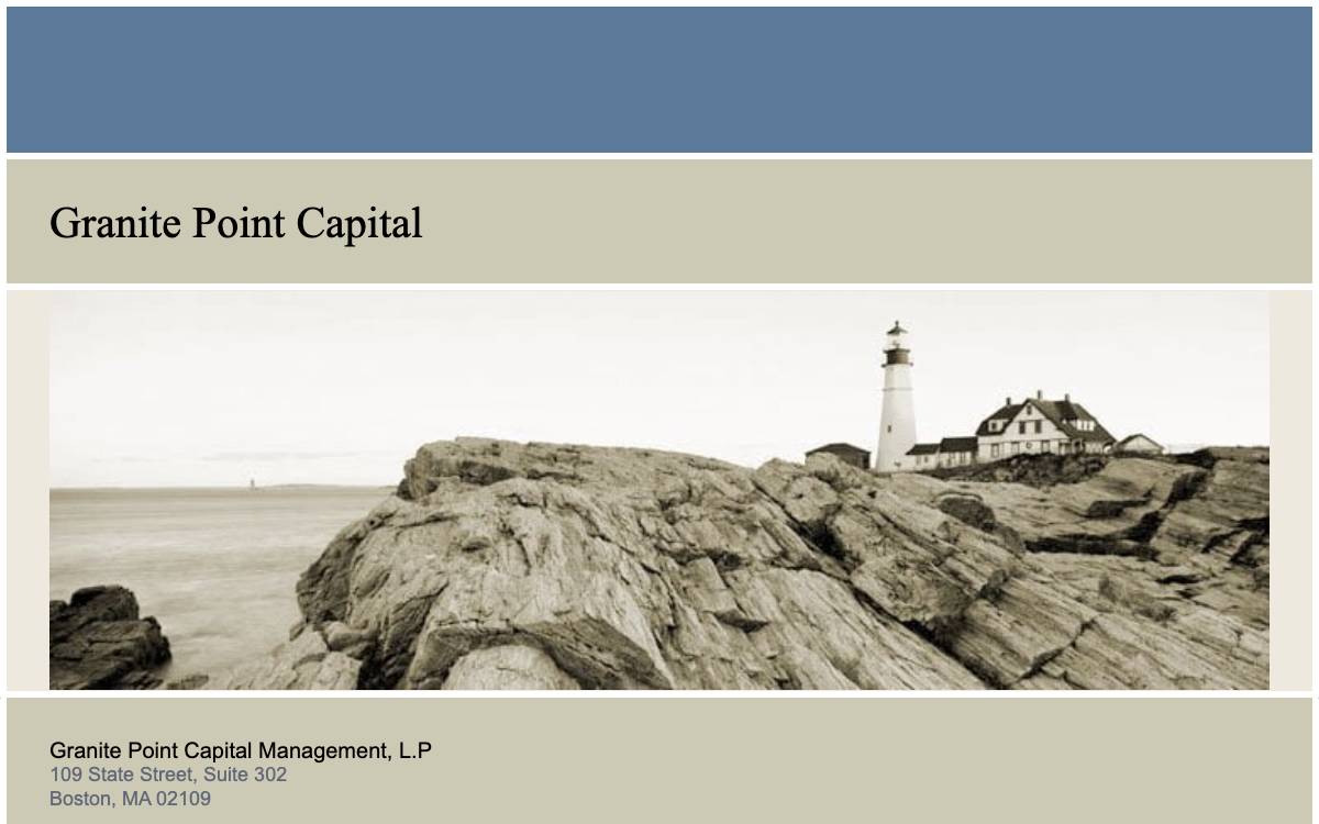 Granite Point Capital website preview
