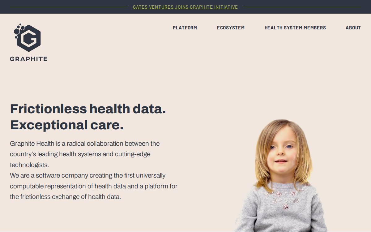 Graphite Health website preview