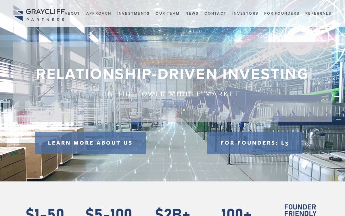 Graycliff Partners website preview