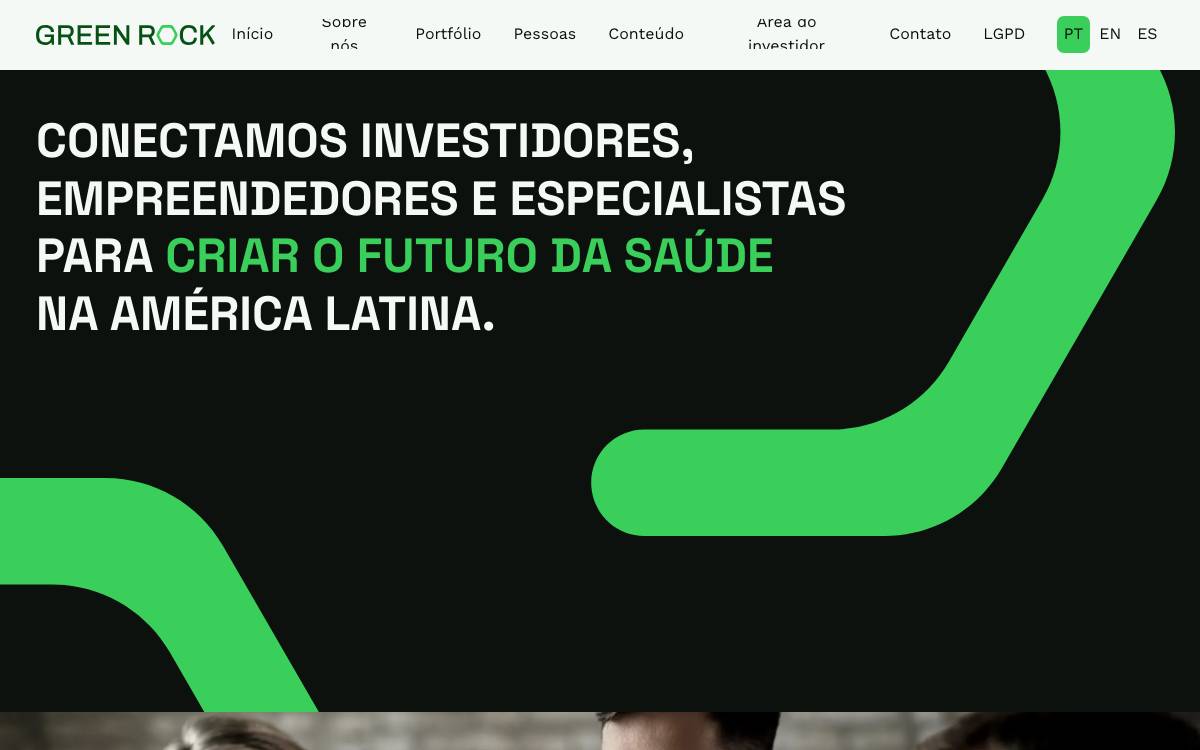 Green Rock website preview