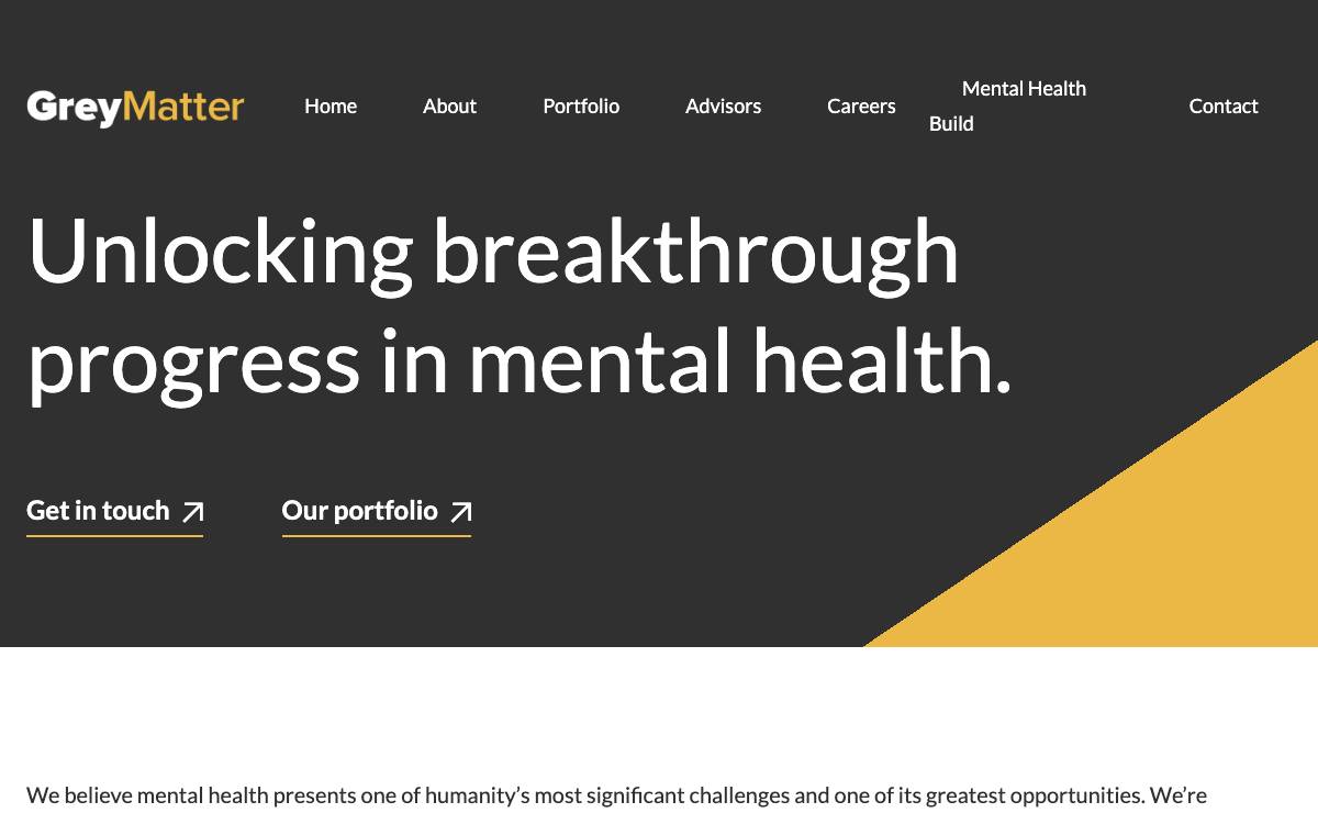 GreyMatter website preview