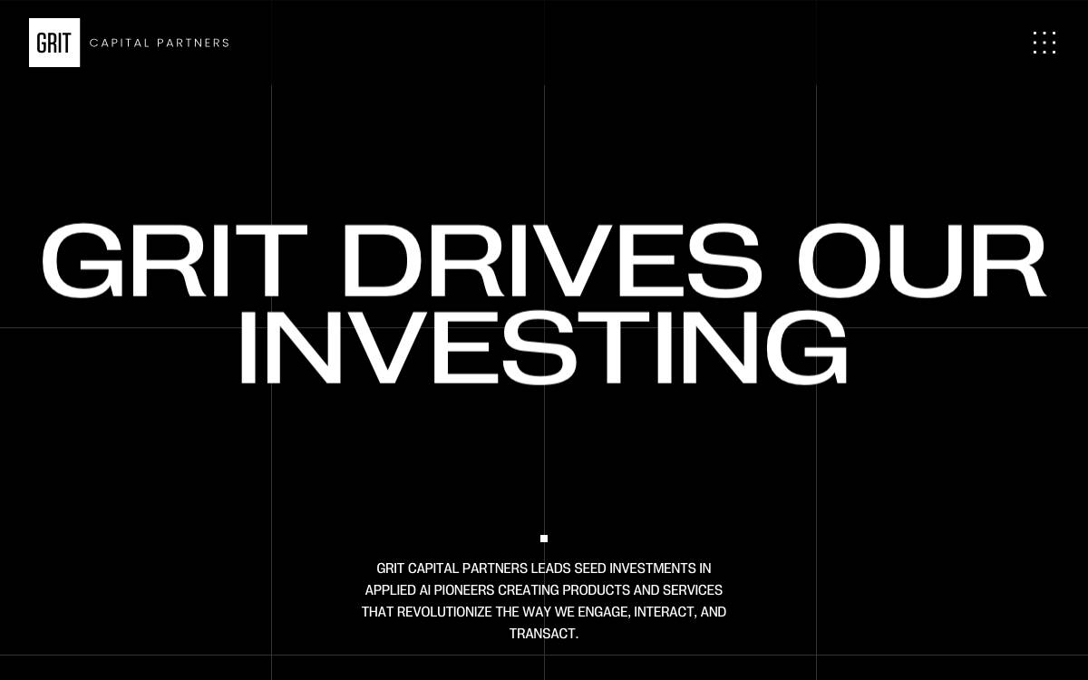 Grit Capital Partners website preview