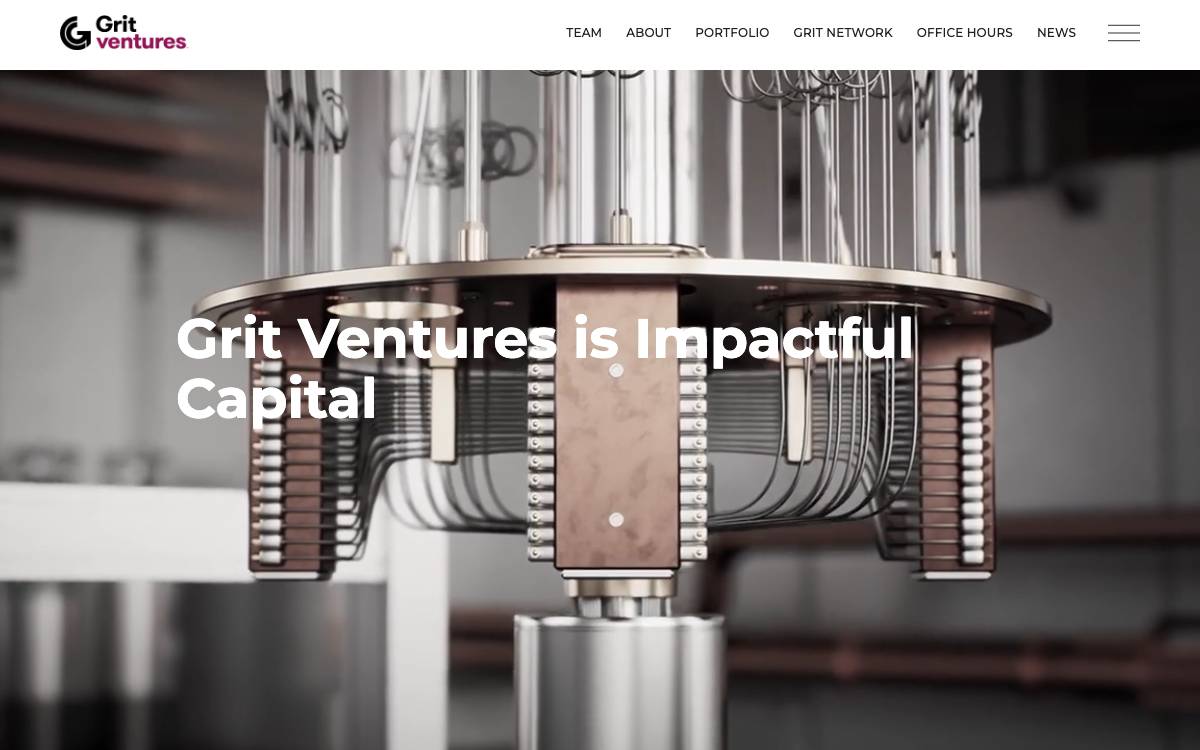 Grit Ventures website preview