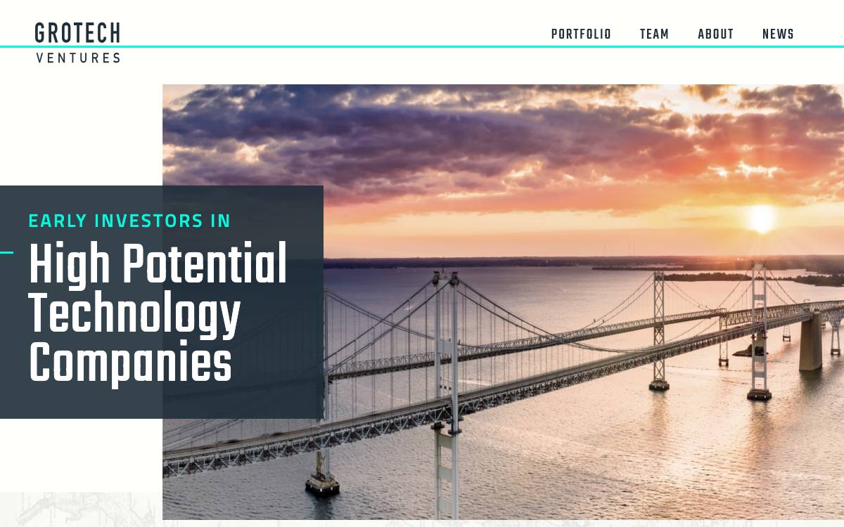 Grotech Ventures website preview