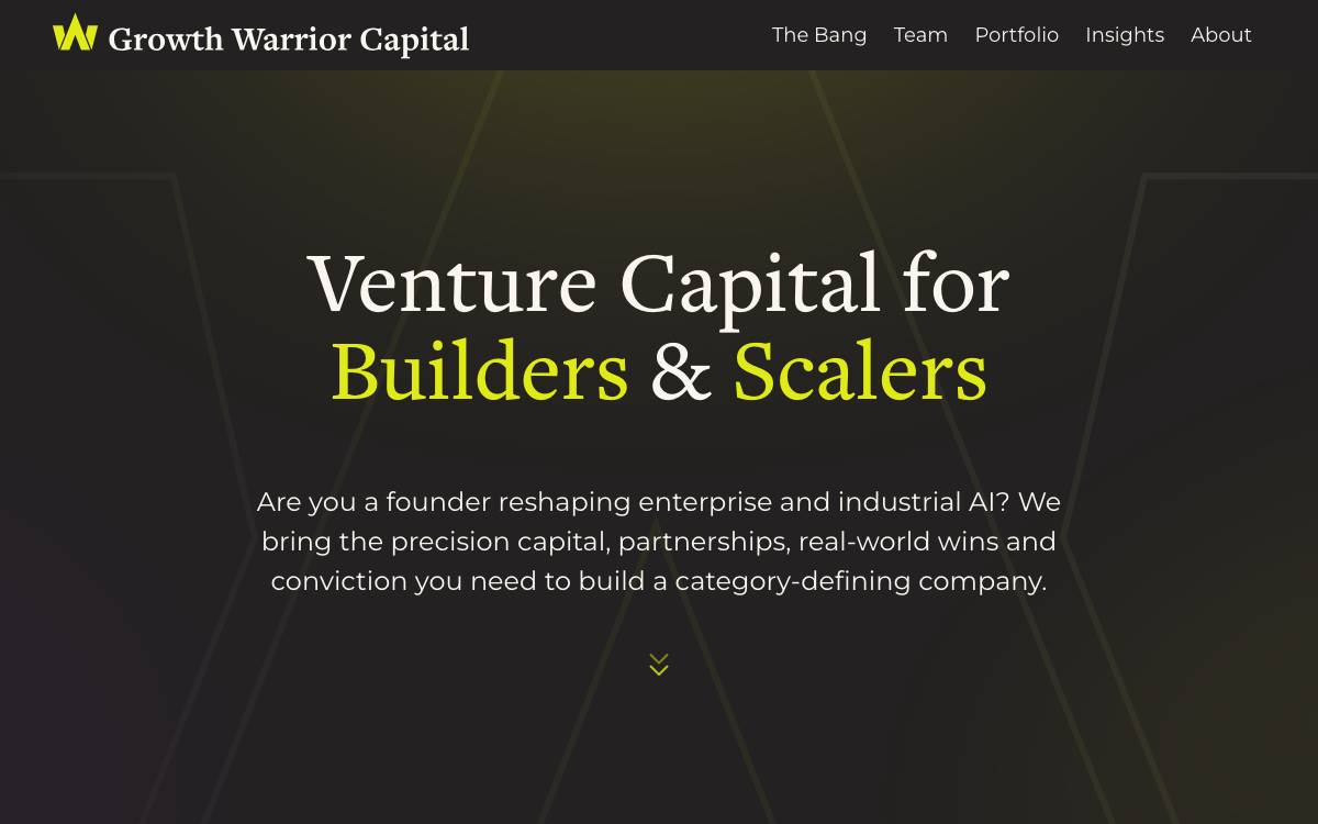 Growth Warrior Capital website preview