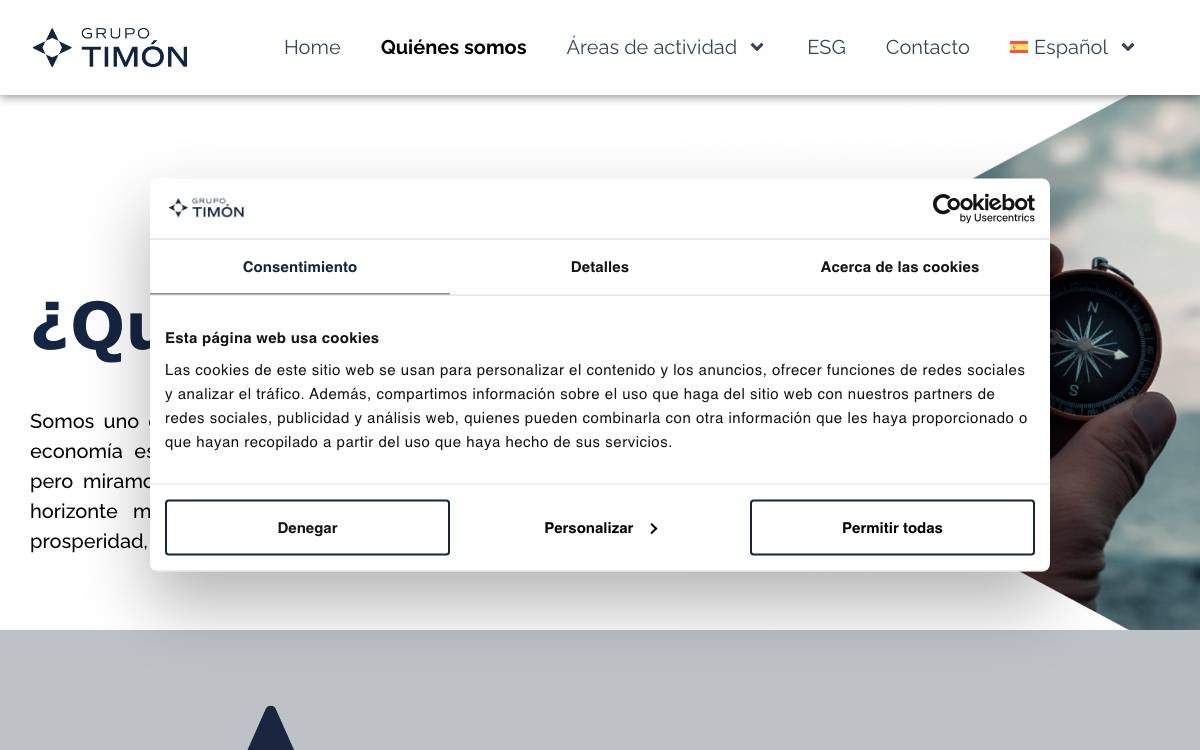 Grupo Timón website preview