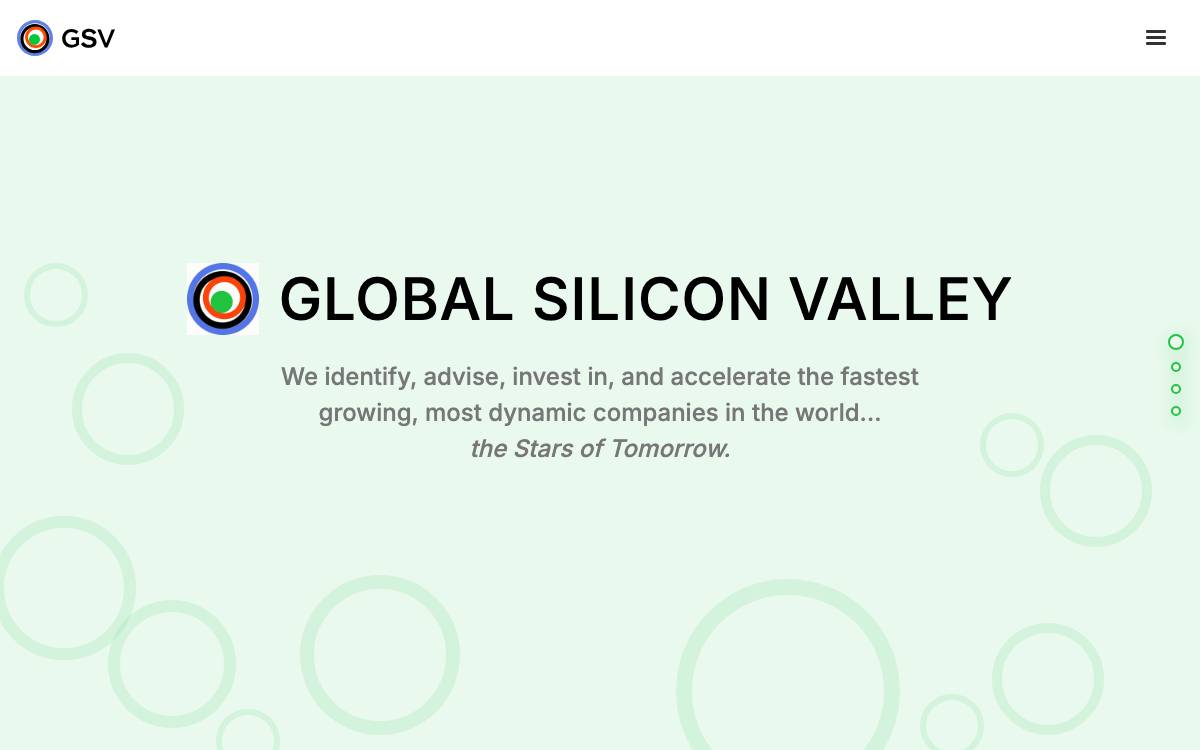 GSV Asset Management website preview