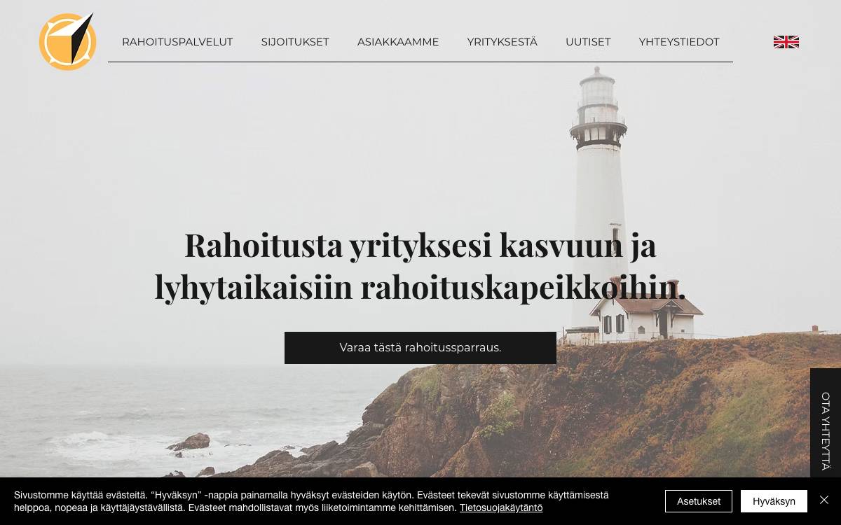 Guida Invest Oy website preview