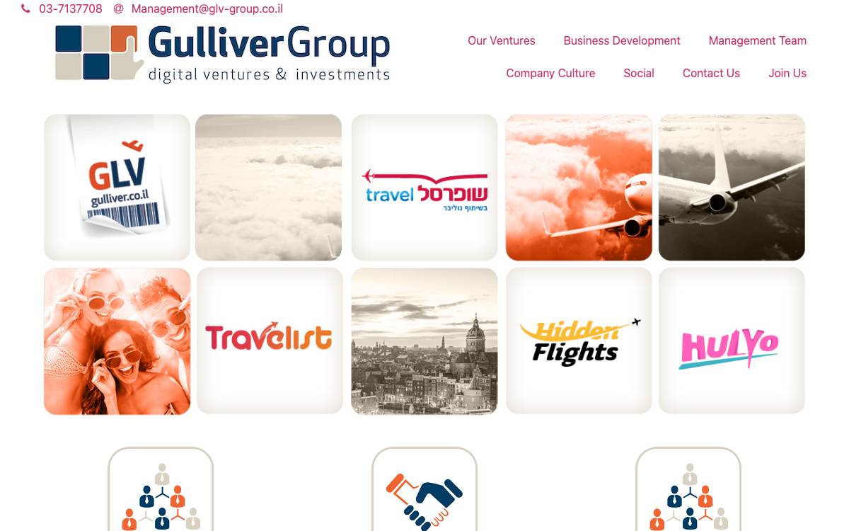 Gulliver Investment Group website preview