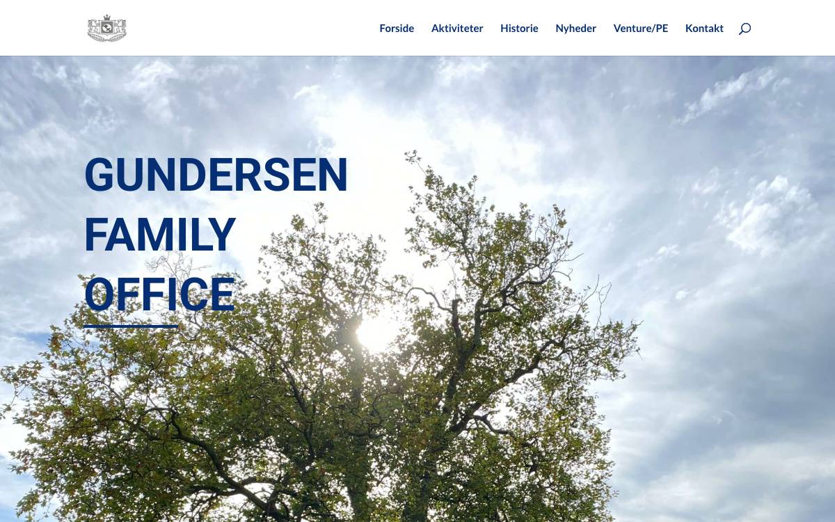Gundersen Family Office website preview