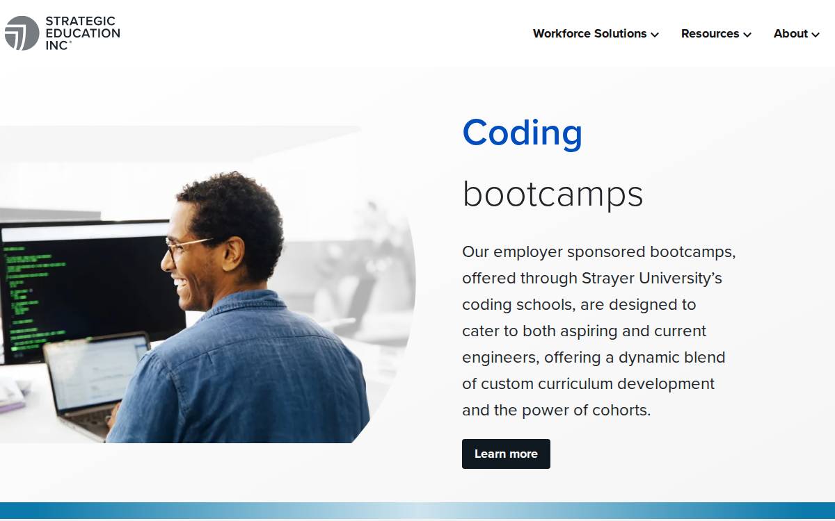 Hackbright Academy website preview