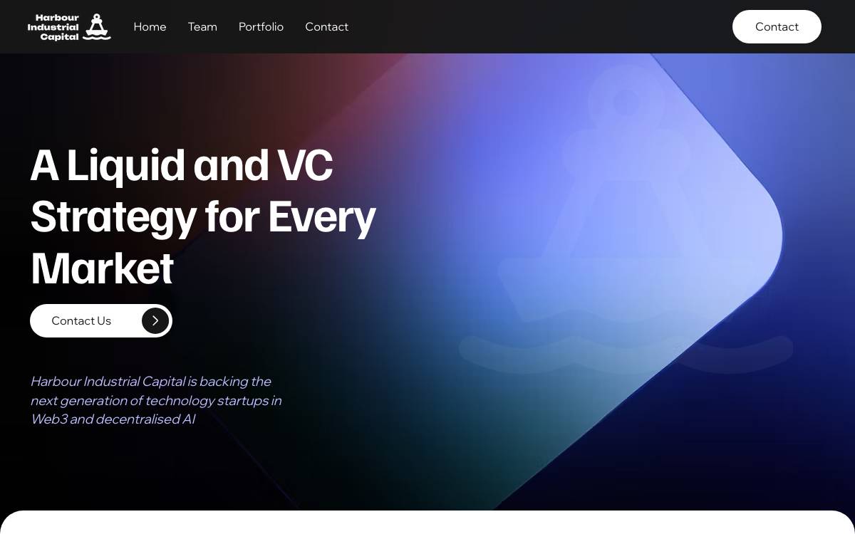 Harbour Industrial Capital website preview