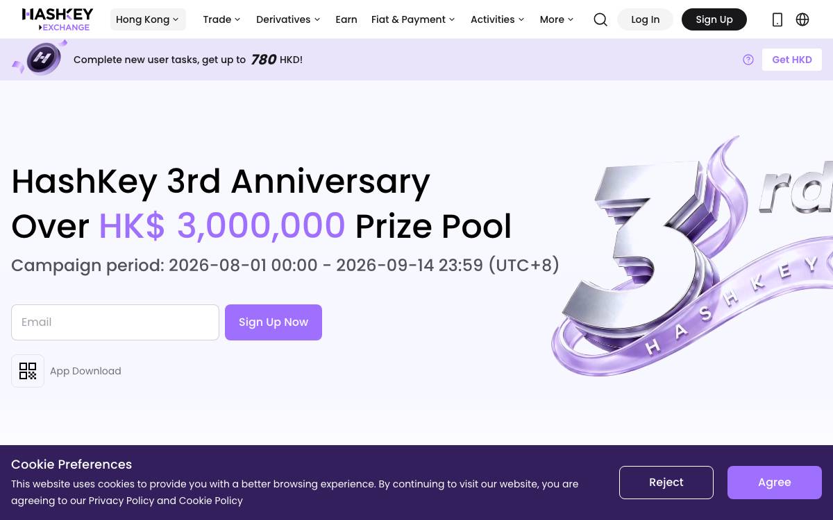 Hashkey Digital Asset Group website preview