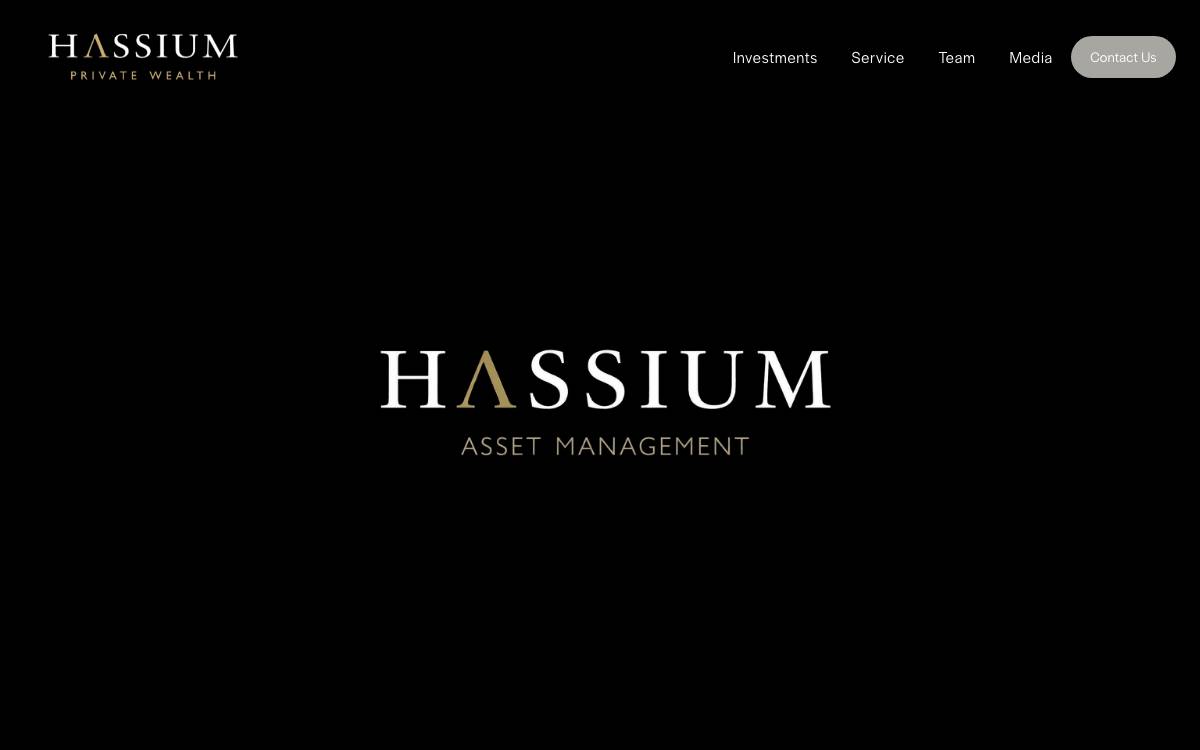 Hassium website preview