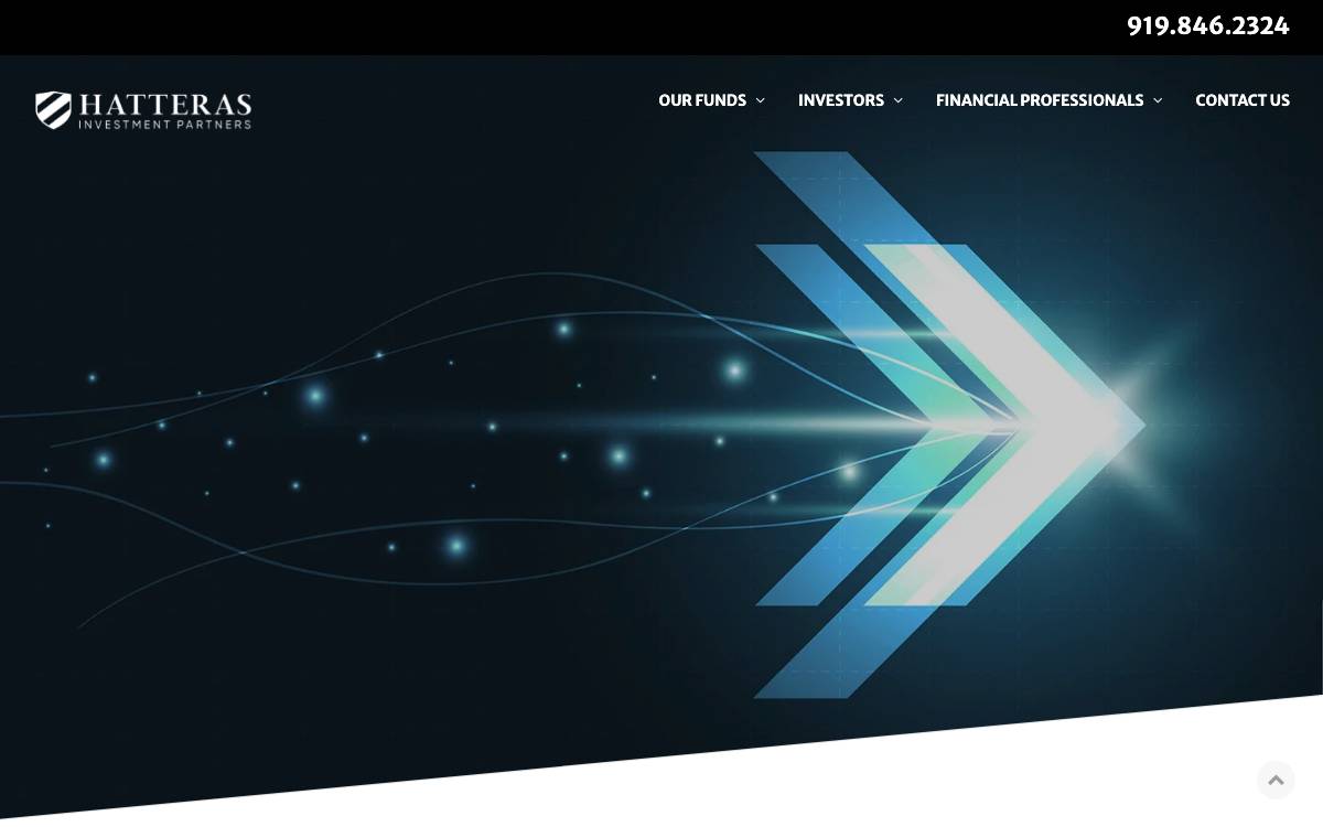 Hatteras website preview