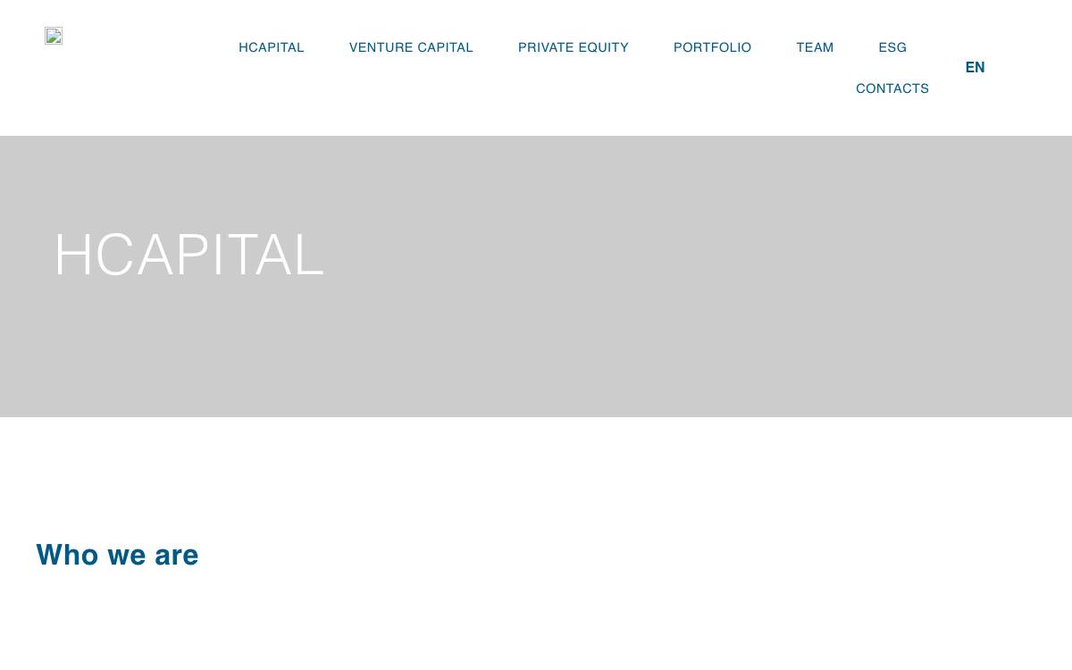 HCapital Partners website preview