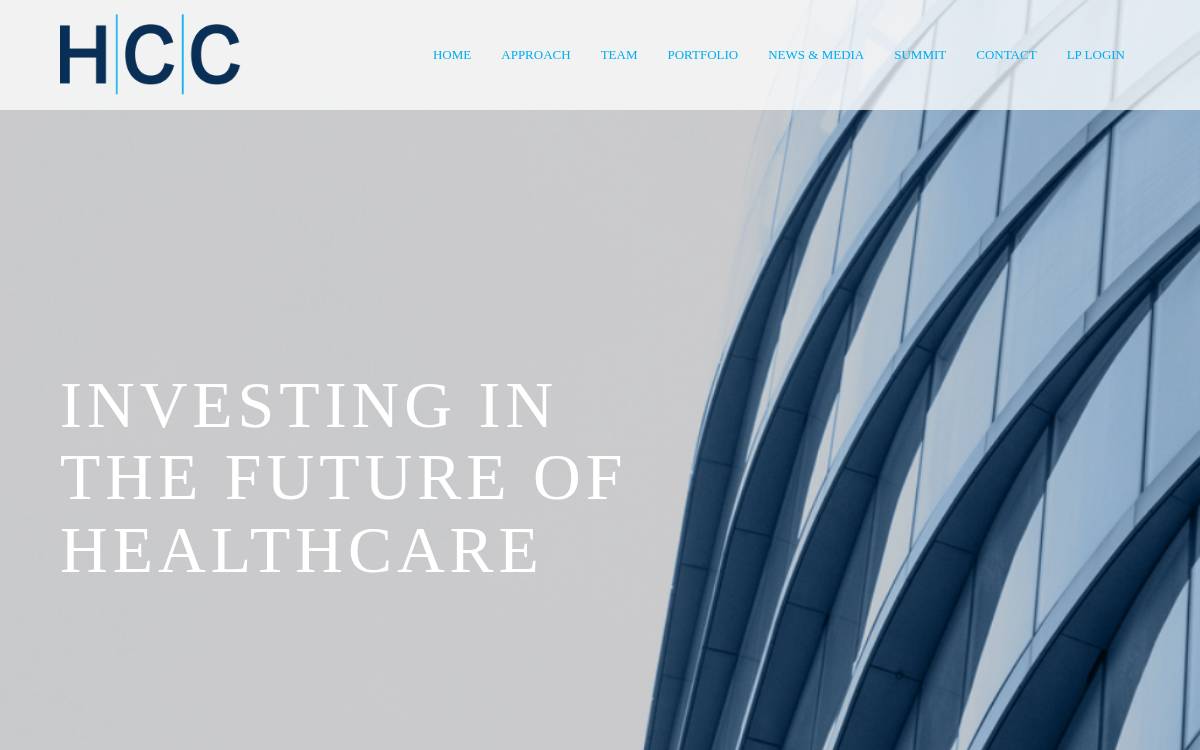 Health Catalyst Capital website preview