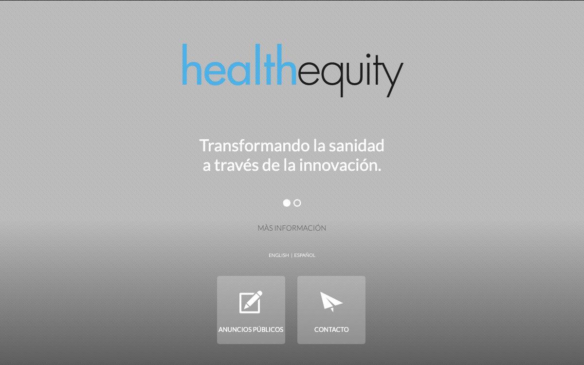 Healthequity website preview