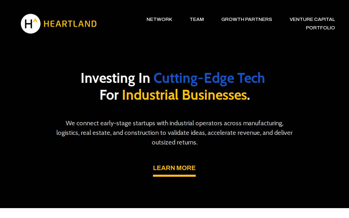 Heartland Ventures S7 website preview