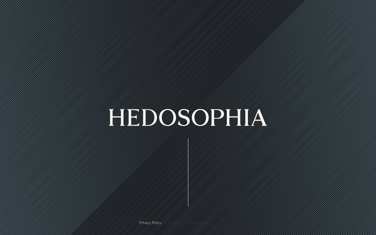 Hedosophia website preview