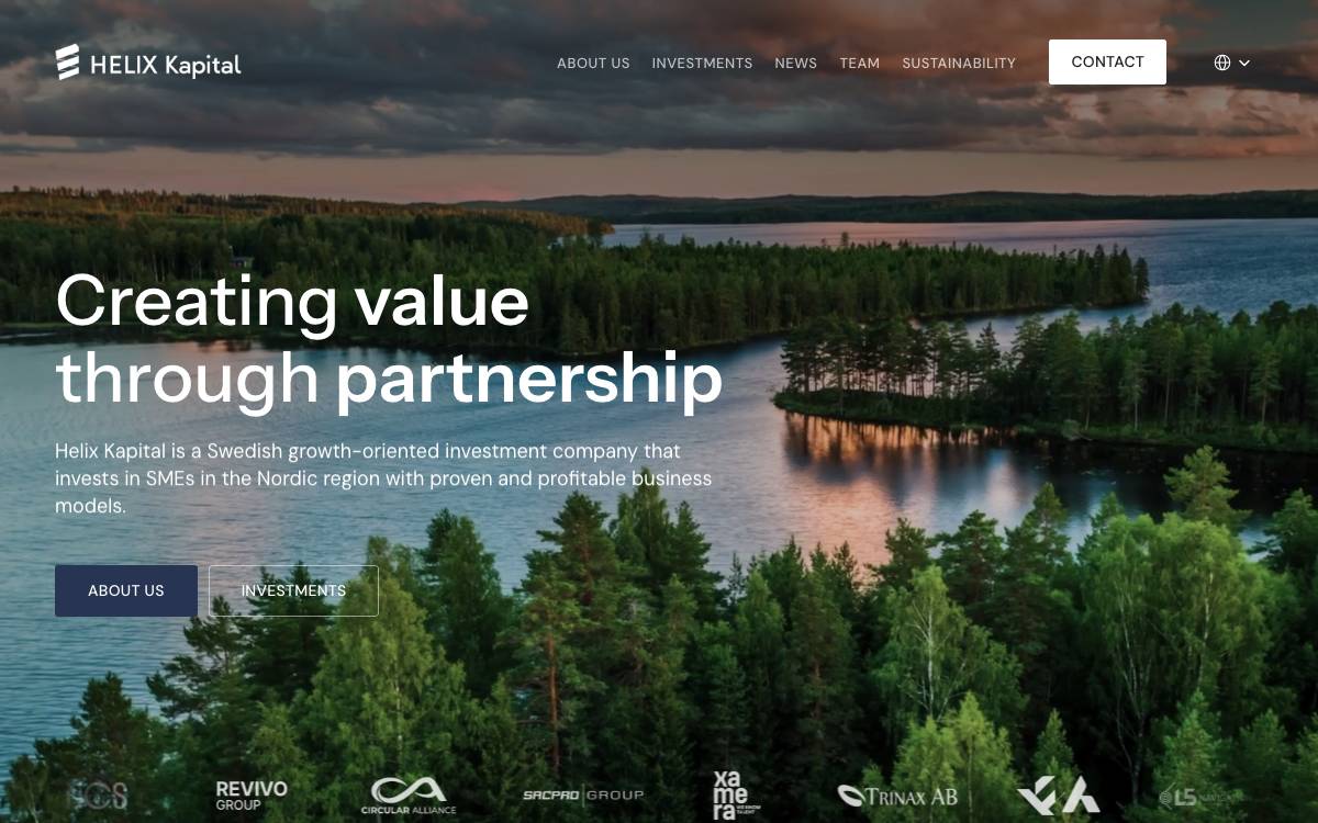 Helix Kapital 3.0 website preview