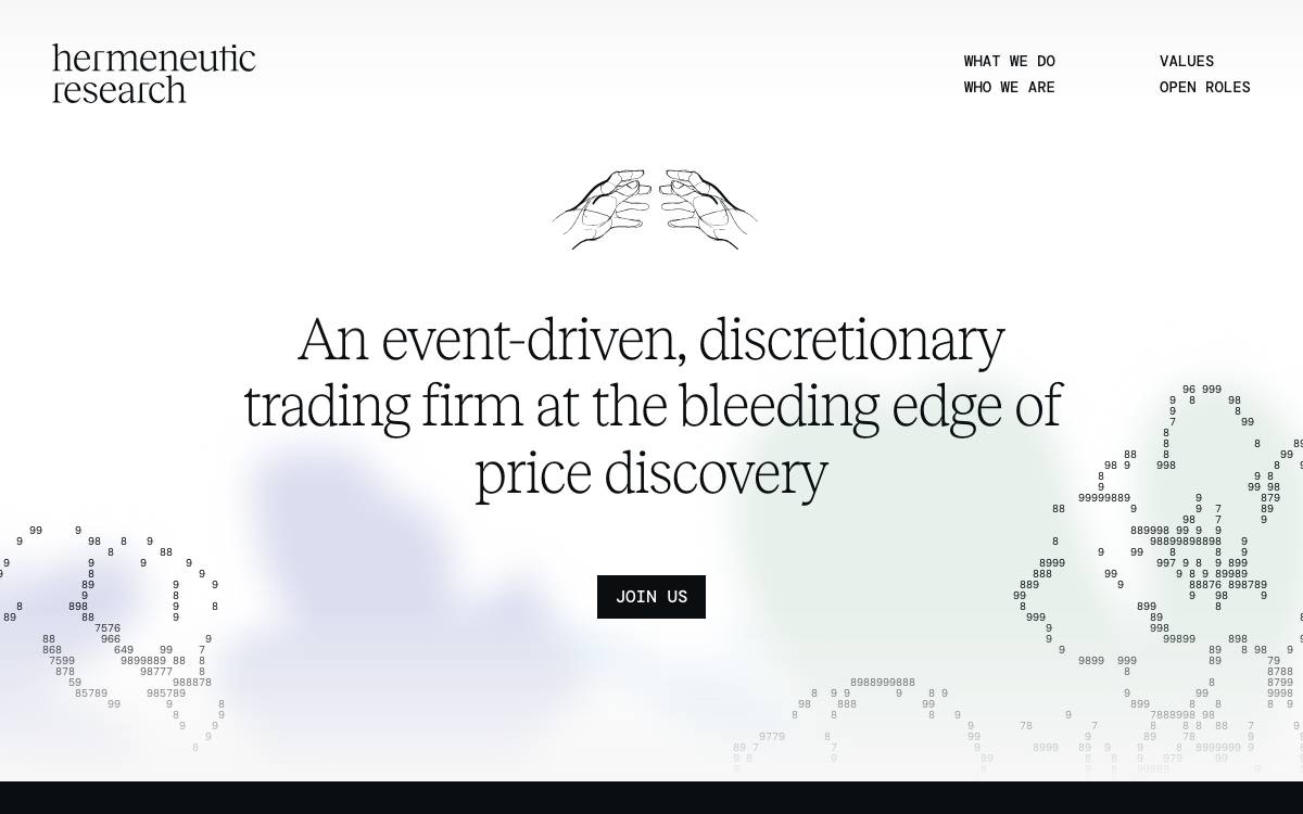Hermeneutic Investments website preview