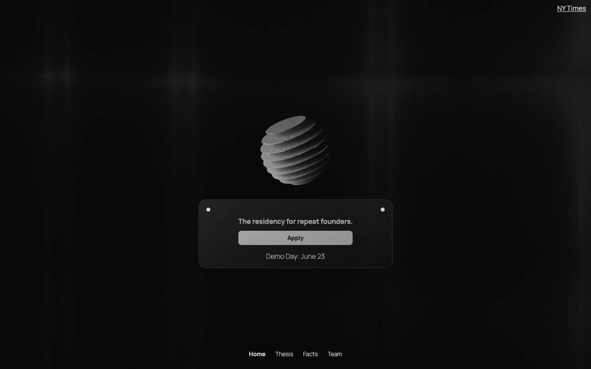 HF0 website preview