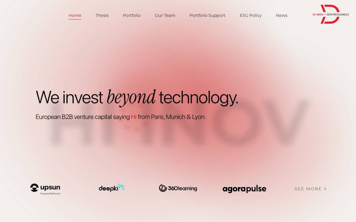 Hi Inov website preview