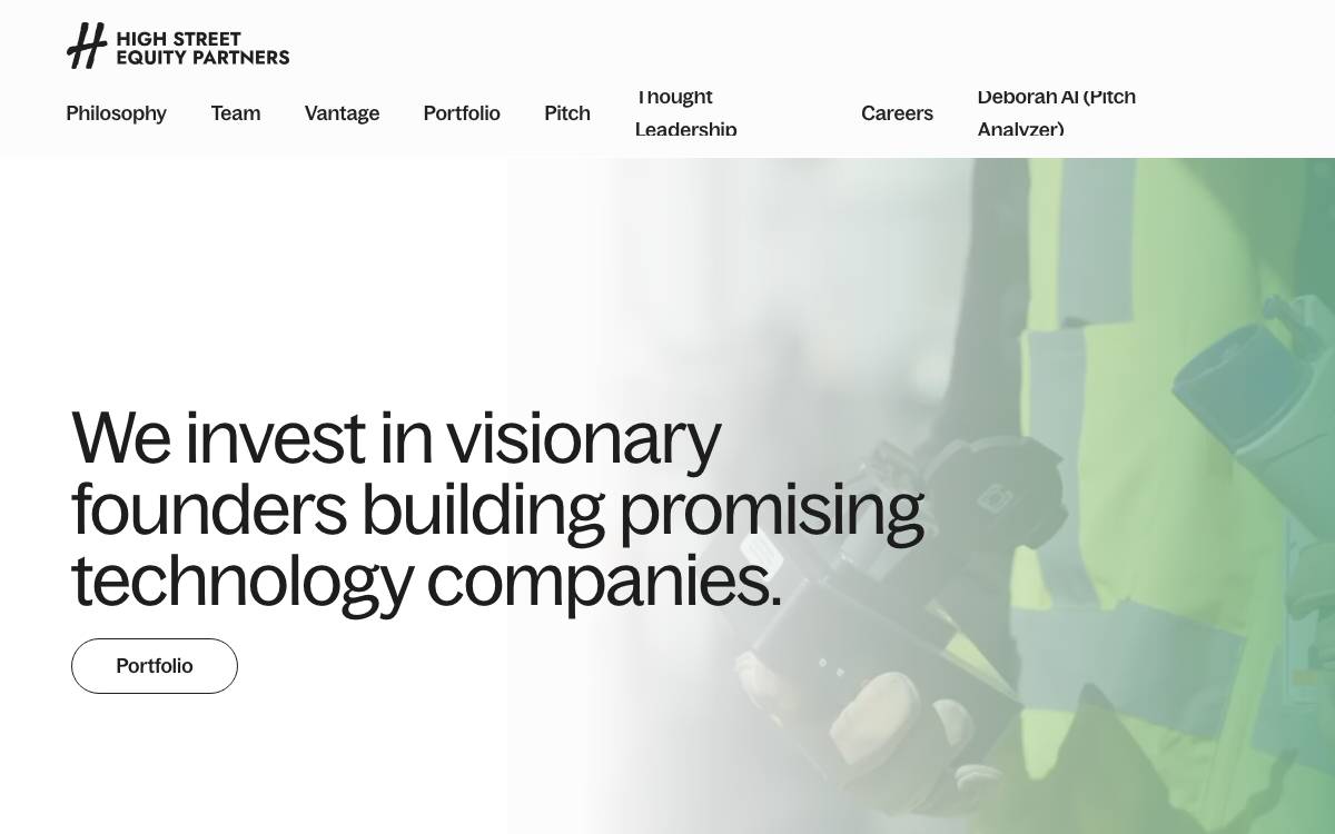 High Street Equity Partners website preview