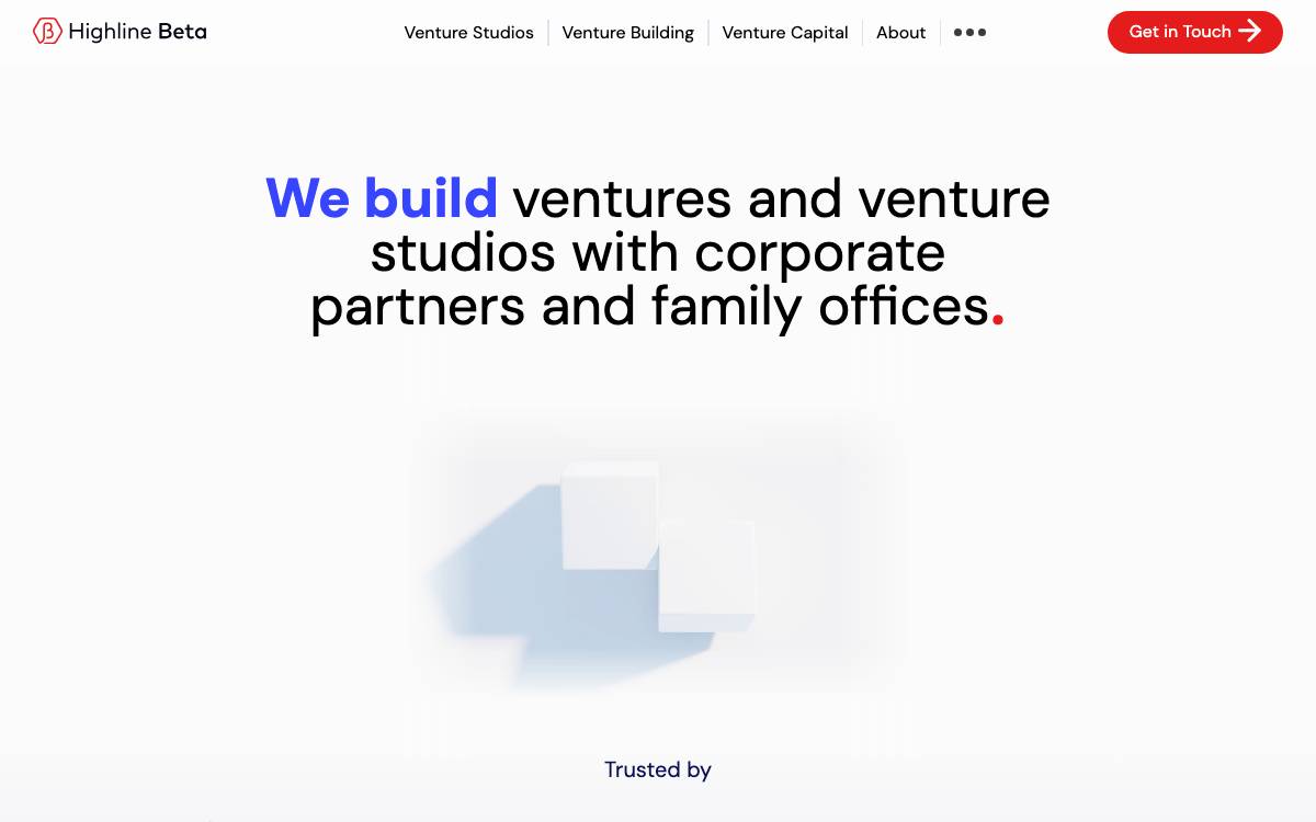 Highline Beta website preview