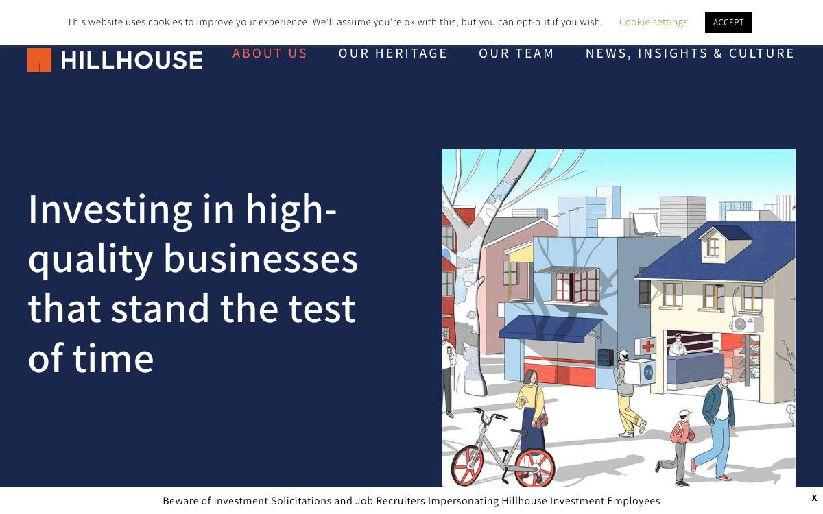 Hillhouse Capital website preview
