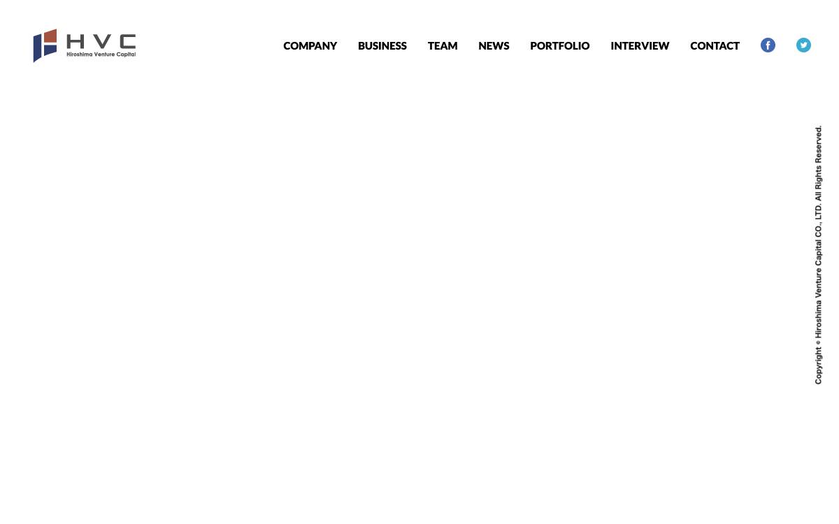 Hiroshima Venture Capital Co. Ltd. website preview