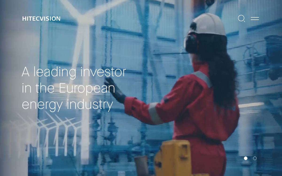 HitecVision Advisory AS website preview
