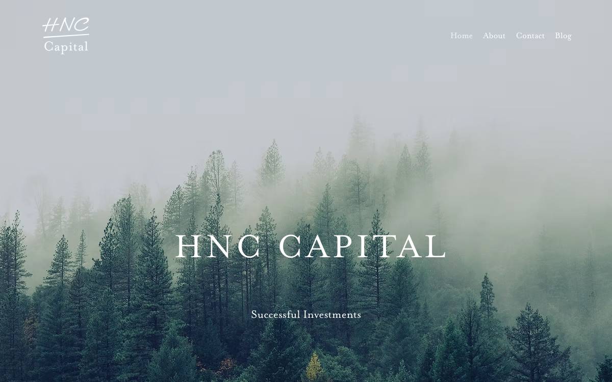 HNC Capital AG website preview