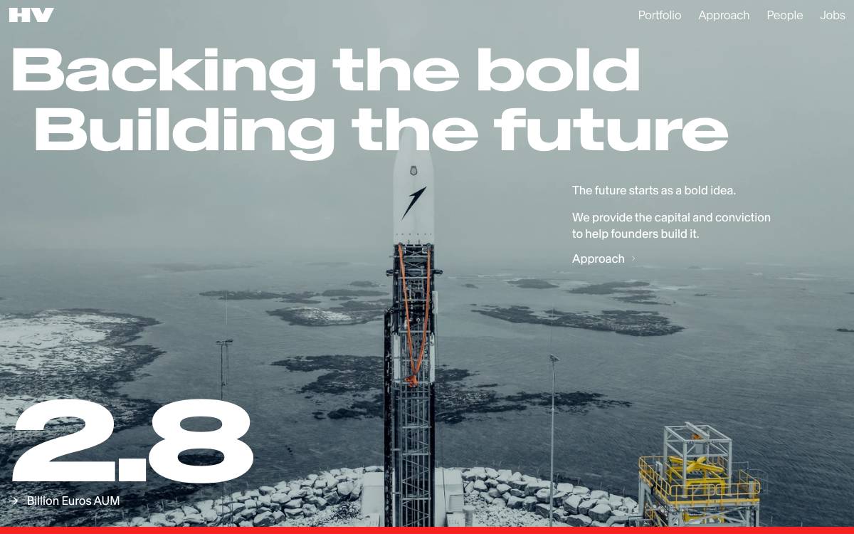 Holtzbrinck Ventures website preview