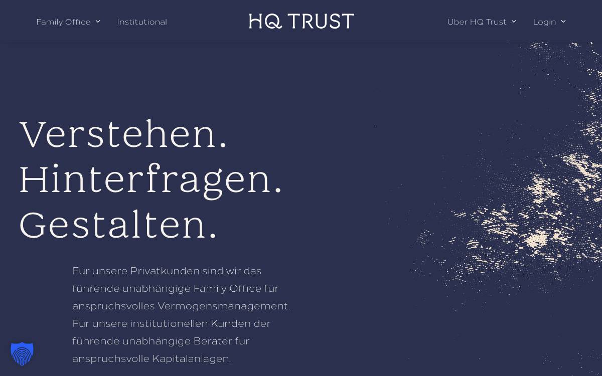 HQ Trust GmbH website preview