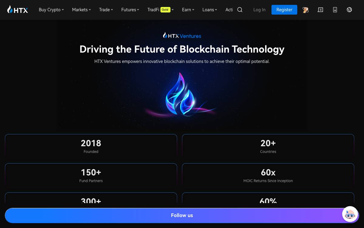 HTX Ventures (ex Huobi Ventures) website preview
