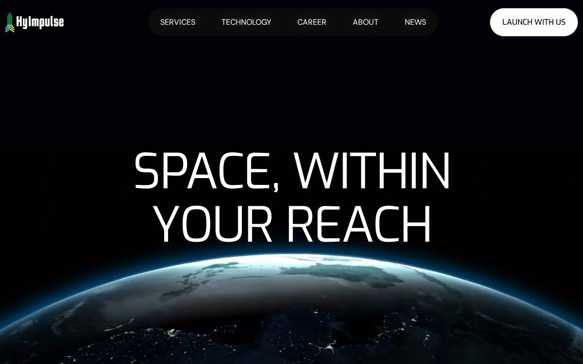 HyImpulse website preview